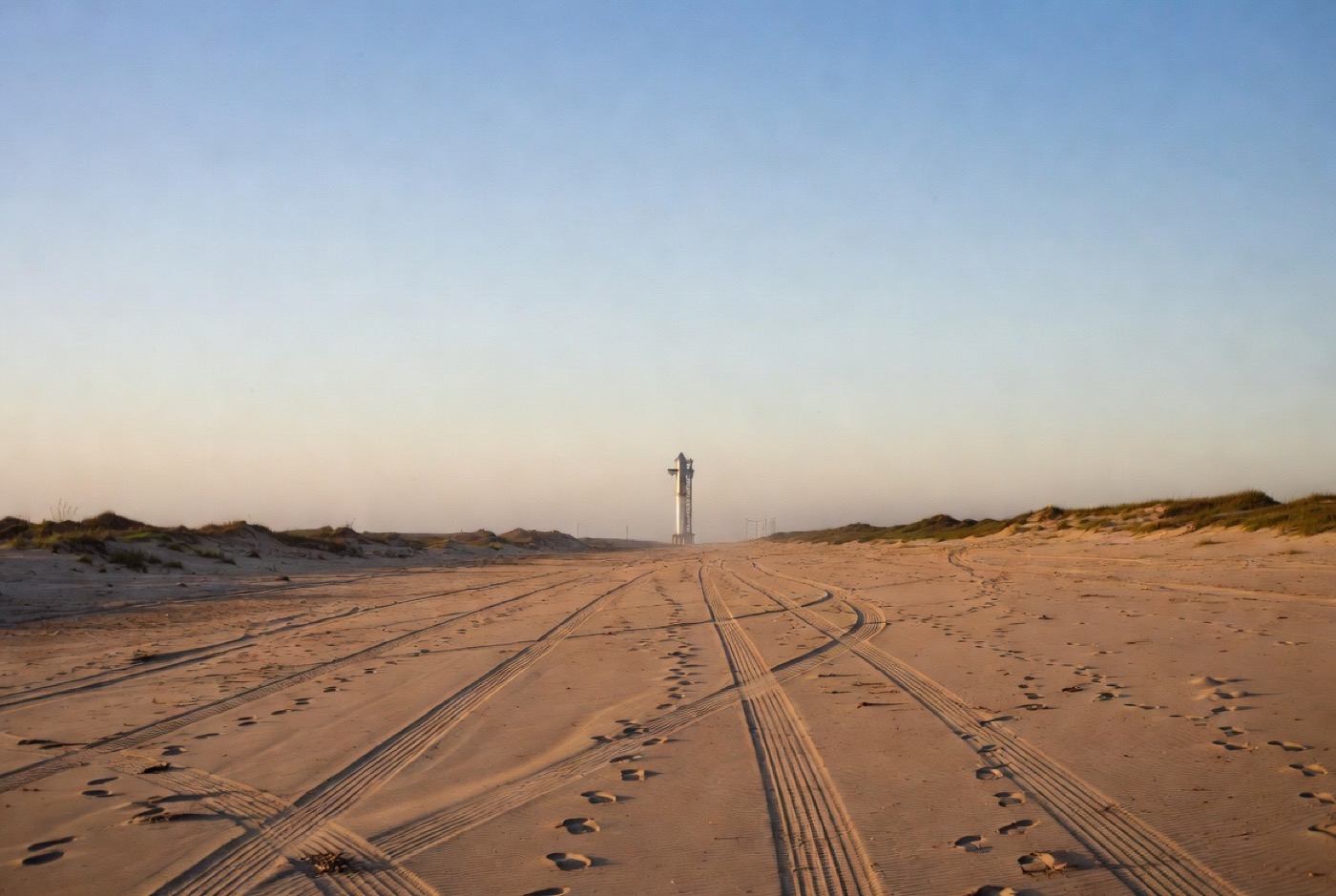 The desolate coastline near Boca Chica — beautiful but remote, with minimal cell coverage